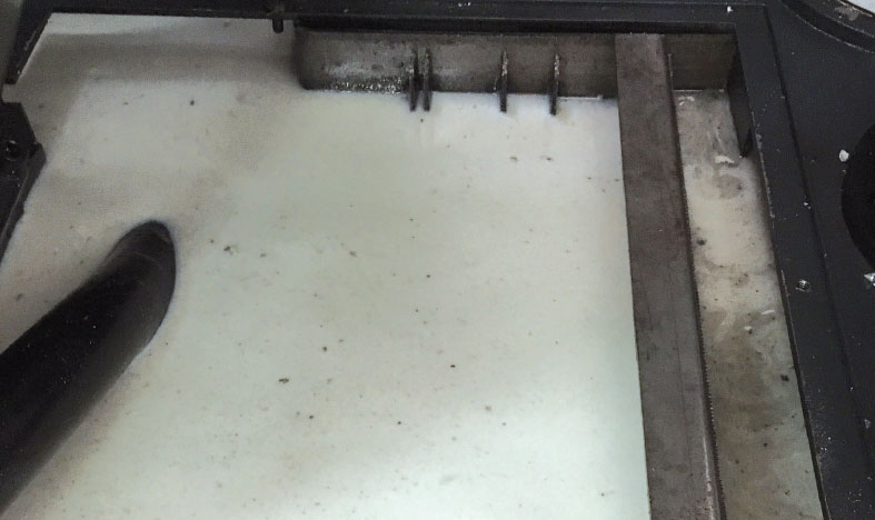 Reinigung / Filtration Kühlschmierstoff mit Diedron F2 bei 5 µm